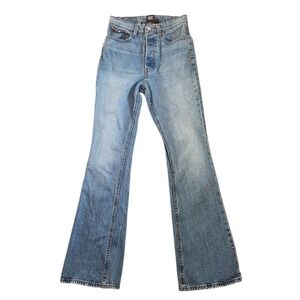 BDG Urban Outfitters Super High-Rise Flare Jeans Light Wash Blue Size 27  119